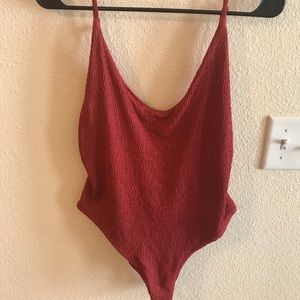 One piece Aerie bathing suit.